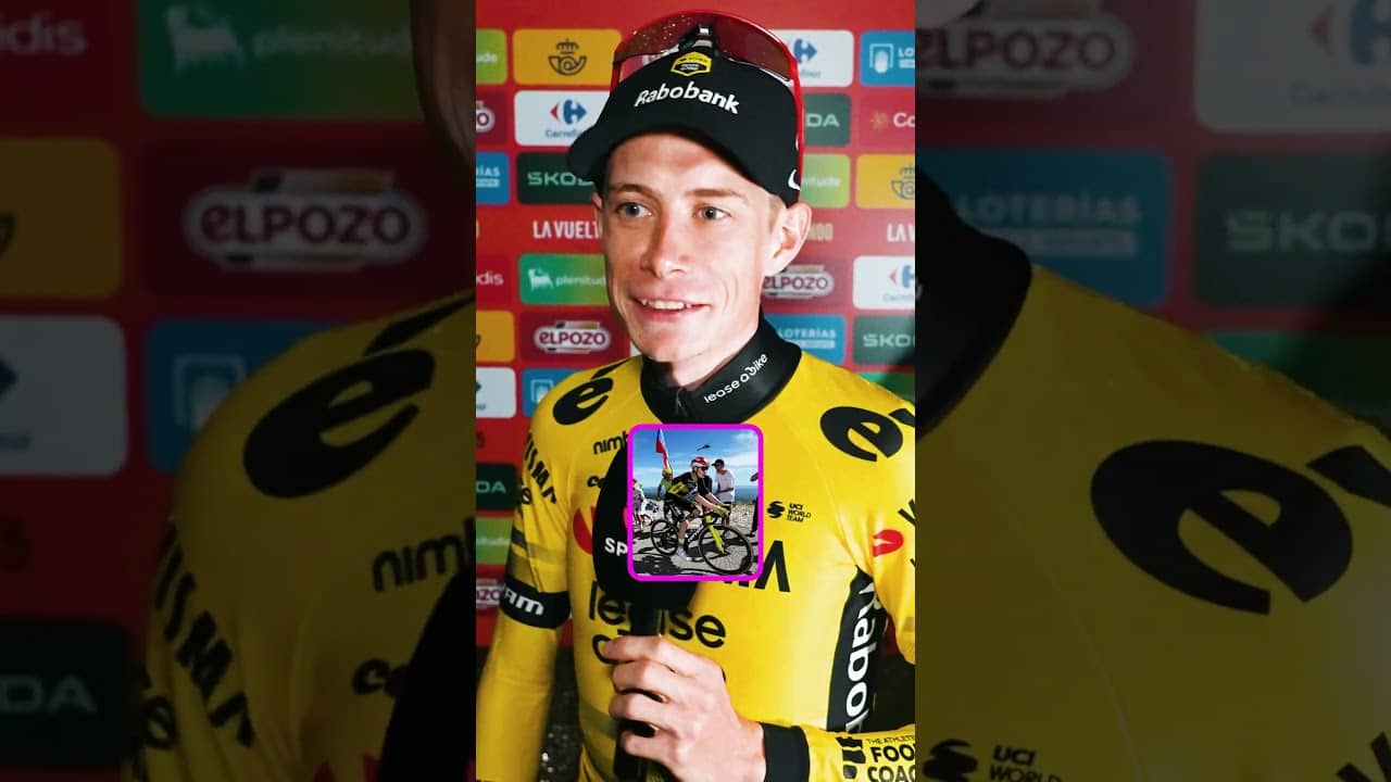 Quickfire questions with Jonas Vingegaard 💬