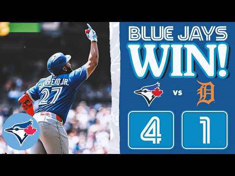 Vladimir Guerrero Jr. homers as Blue Jays win series against Tigers!