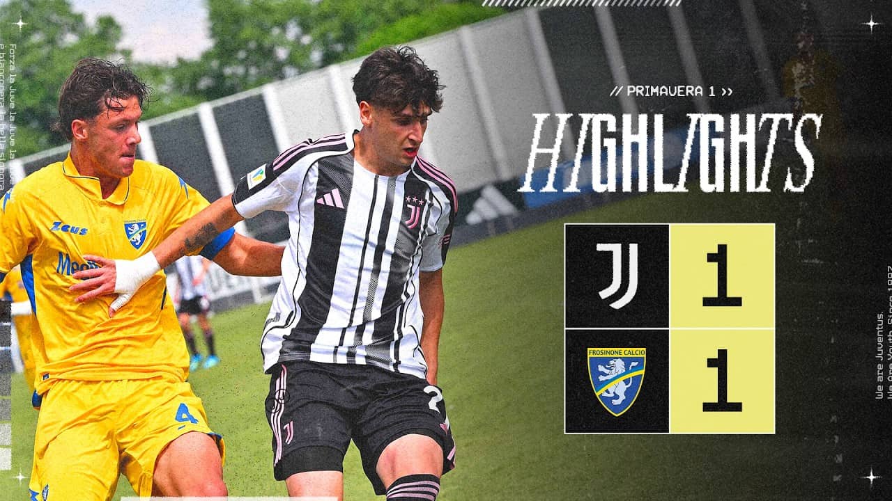 Juventus U20 1-1 Frosinone | HIGHLIGHTS Primavera 1 | Matchday 36