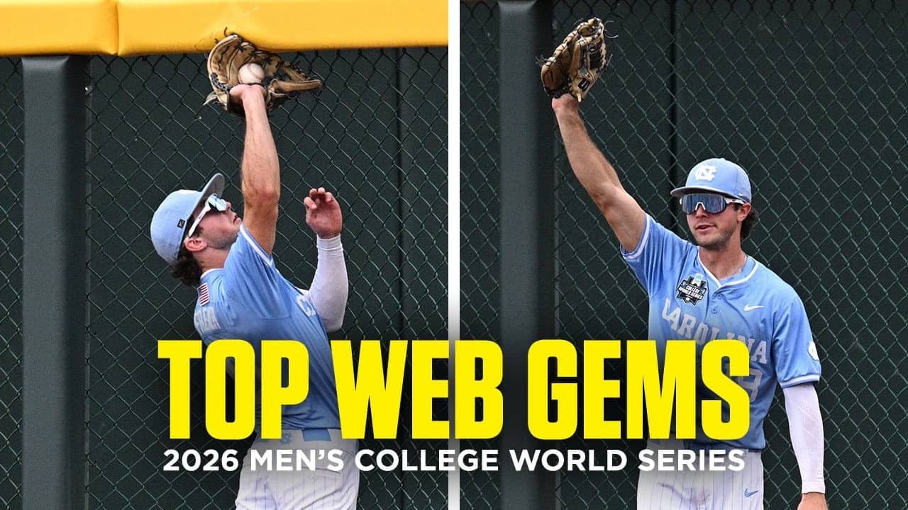 Top defensive plays from the 2026 Men's College World Series