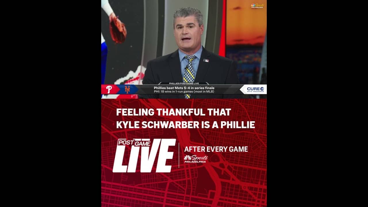 "Can you IMAGINE if they DIDN'T sign Kyle Schwarber?" Feeling thankful Schwarbs is ours 🙏
