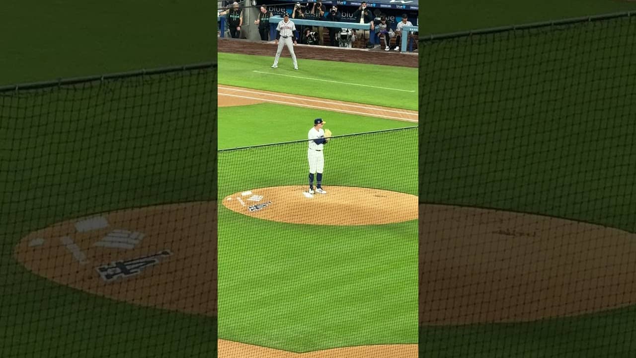 Emmet Sheehan - First Pitch of 2026 #dodgers