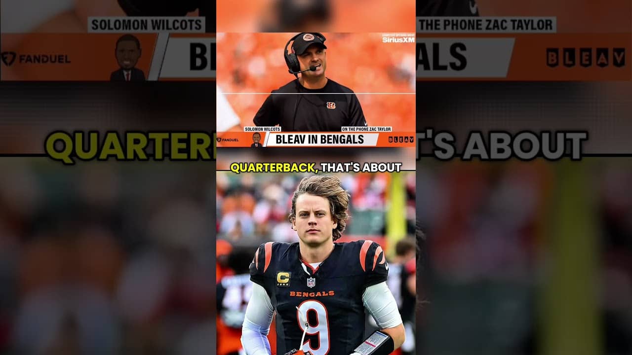 Zac Taylor says the Bengals will throw out plays depending on Joe Burrow’s confidence in the play.