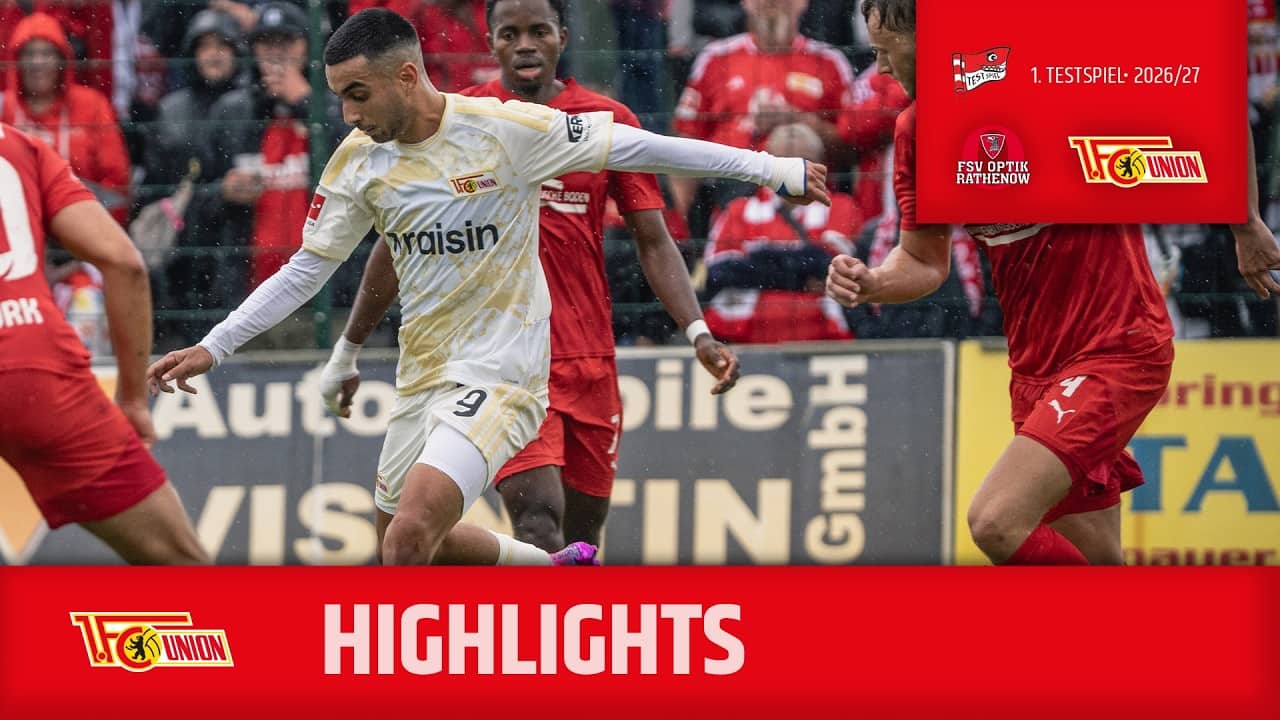 "Ich habe Teamgefühl gespürt" | Highlights #FSVFCU | 1. FC Union Berlin
