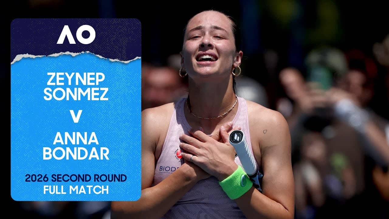 Zeynep Sonmez v Anna Bondar Full Match | Australian Open 2026 Second Round