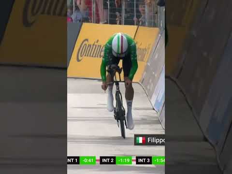 55km/h for 42 kilometres! 😱 Filippo Ganna goes fastest with a crazy average speed at the Giro.