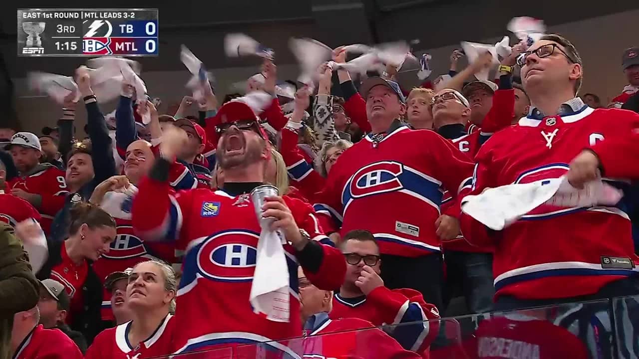 Canadiens HOLD OFF Lightning late PP to force OT!