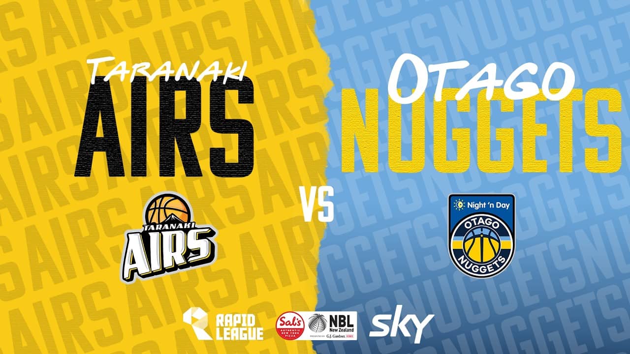Taranaki Airs v Otago Nuggets | Full Basketball Game | @SalsNBL 2026