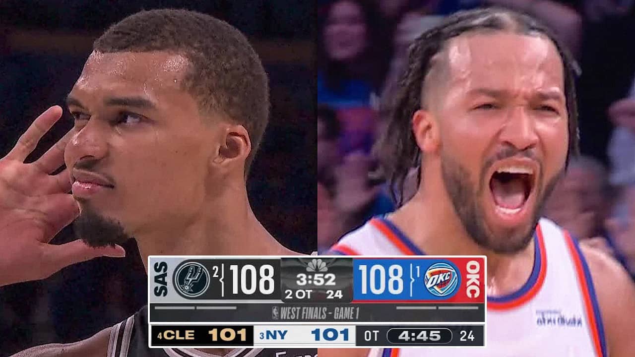 Both Conference Finals Openers Went to OT for the First Time Ever 🔥