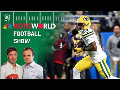 Dontayvion Wicks trade fallout + Ranking WR, RB prospects | Rotoworld Football Show (FULL)