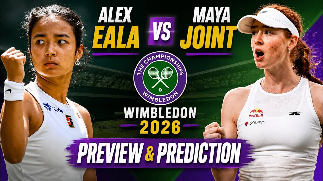 Alex Eala vs  Maya Joint | Wimbledon 2026 Round 2 | Preview & Prediction