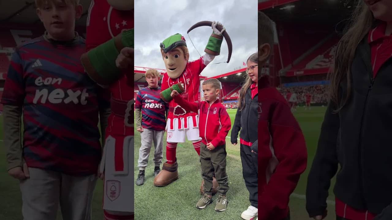 Open training at the City Ground 🤩