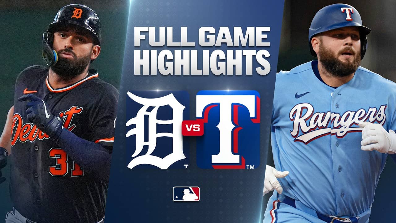 TIGERS vs. RANGERS: Official Full Game Highlights (July 5) | 2026 MLB Season