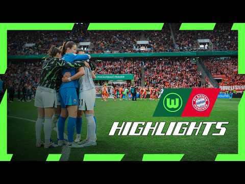 Leider kein Pokalsieg...| Highlights | VfL Wolfsburg - FC Bayern München