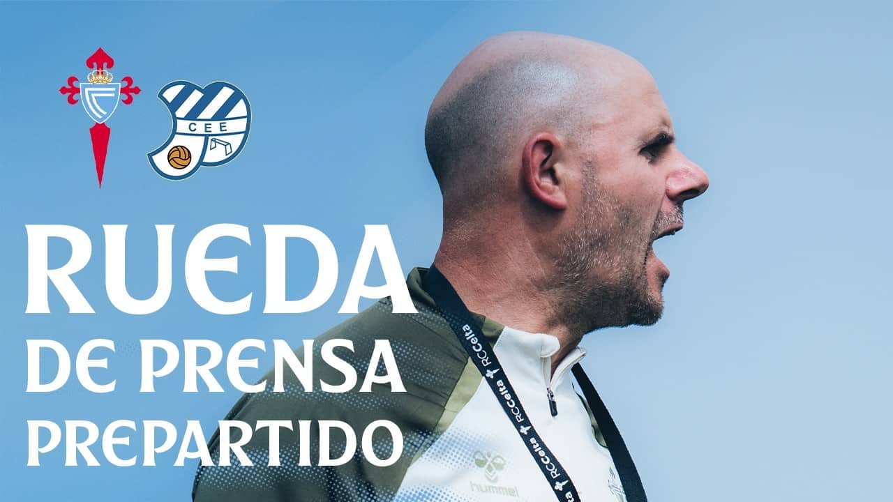 Rueda de prensa de Fredi Álvarez previa al Celta Fortuna vs CE Europa
