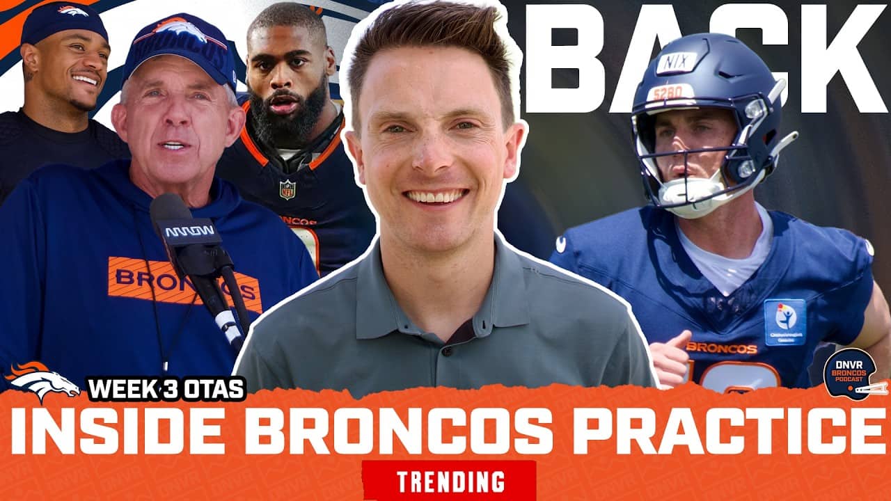Bo Nix CONFIDENT & Says TELLING Joke About Ankle, Jonathon Cooper + LOTS More | Inside Broncos OTAs