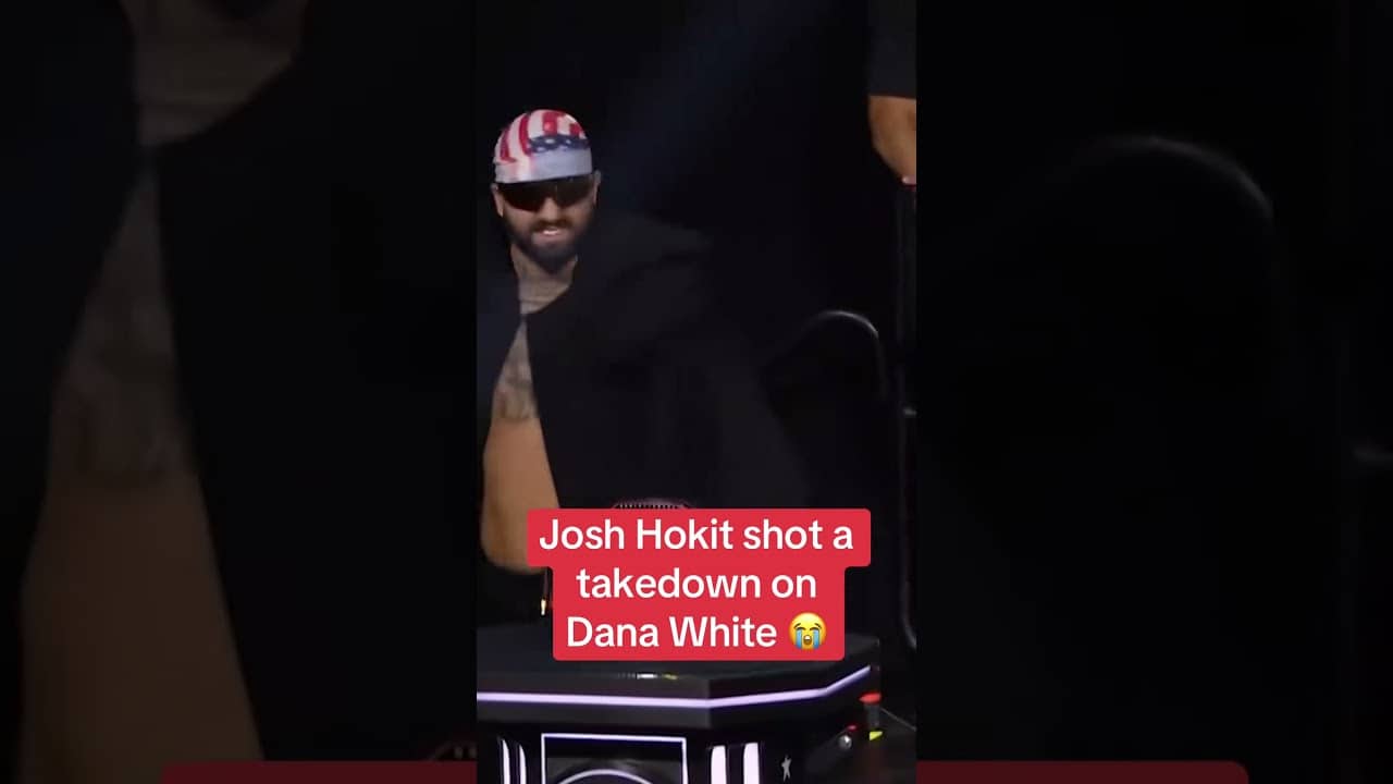 Josh Hokit on Dana White 👀 #UFCFreedom250