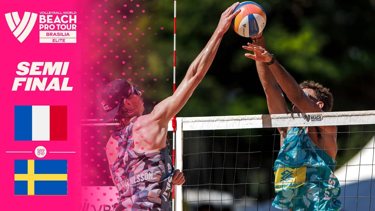 Rotar/Gauthier-Rat vs. Plavins/Fokerots - Semi Final | Highlights | Brasilia 2026 #BeachProTour"