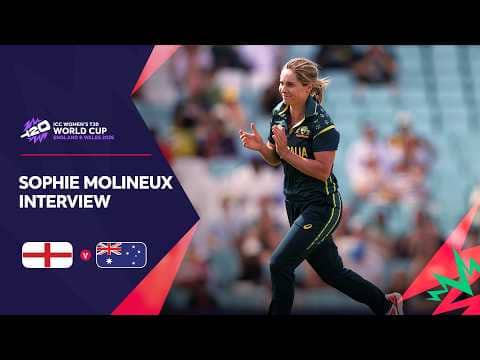 Sophie Molineux looks ahead to the #T20WorldCup Final