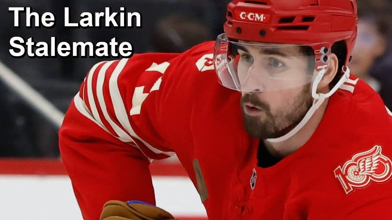 Larkin and the Red Wings Appear to be at a Stalemate