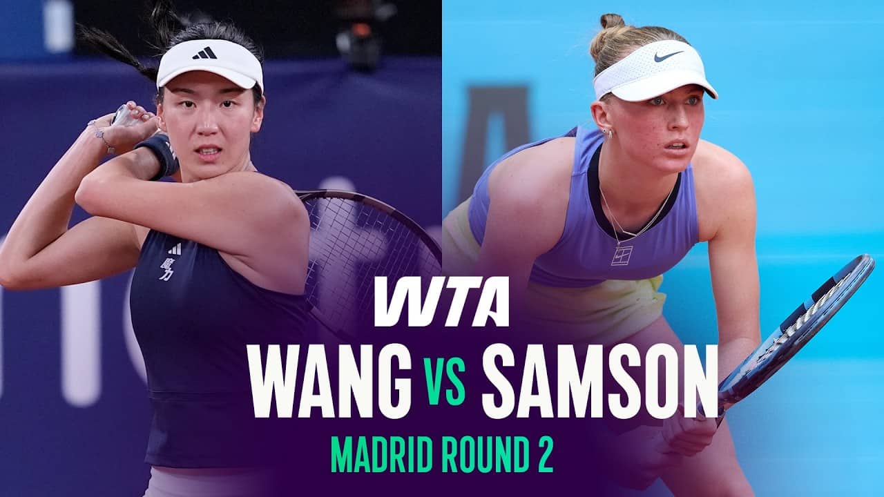 Xinyu Wang vs. Laura Samson | 2026 Madrid Round 2 | WTA Match Highlights