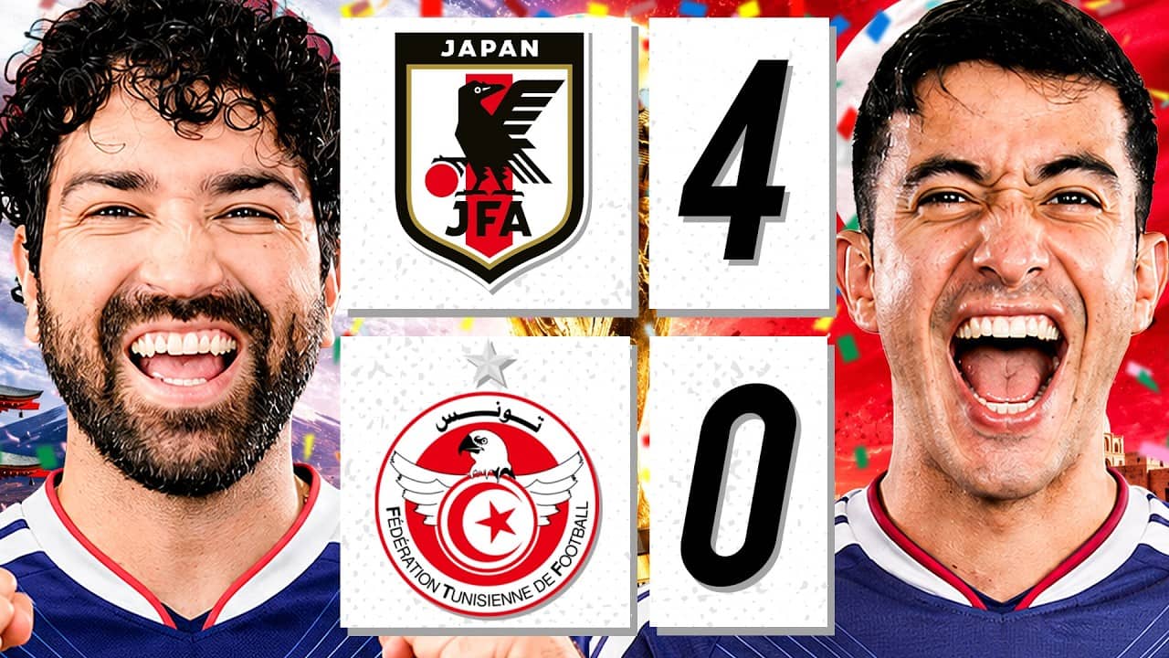 JAPAN'S HISTORIC WIN! IS JAPAN A DARK HORSE? 👀 JAPAN 4-0 TUNISIA (REACTION)