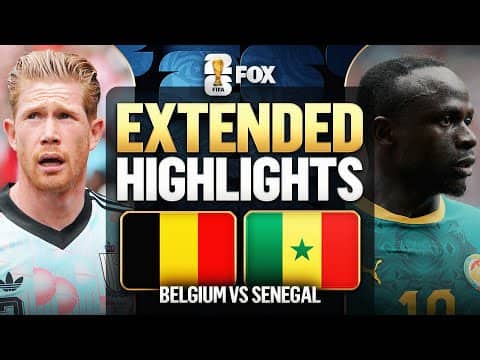 Belgium vs Senegal Highlights 🌎🏆 2026 FIFA World Cup™ | Round of 32
