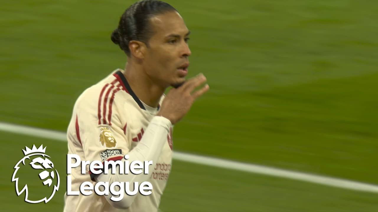Virgil van Dijk brings Liverpool level with header off set piece | Premier League | NBC Sports