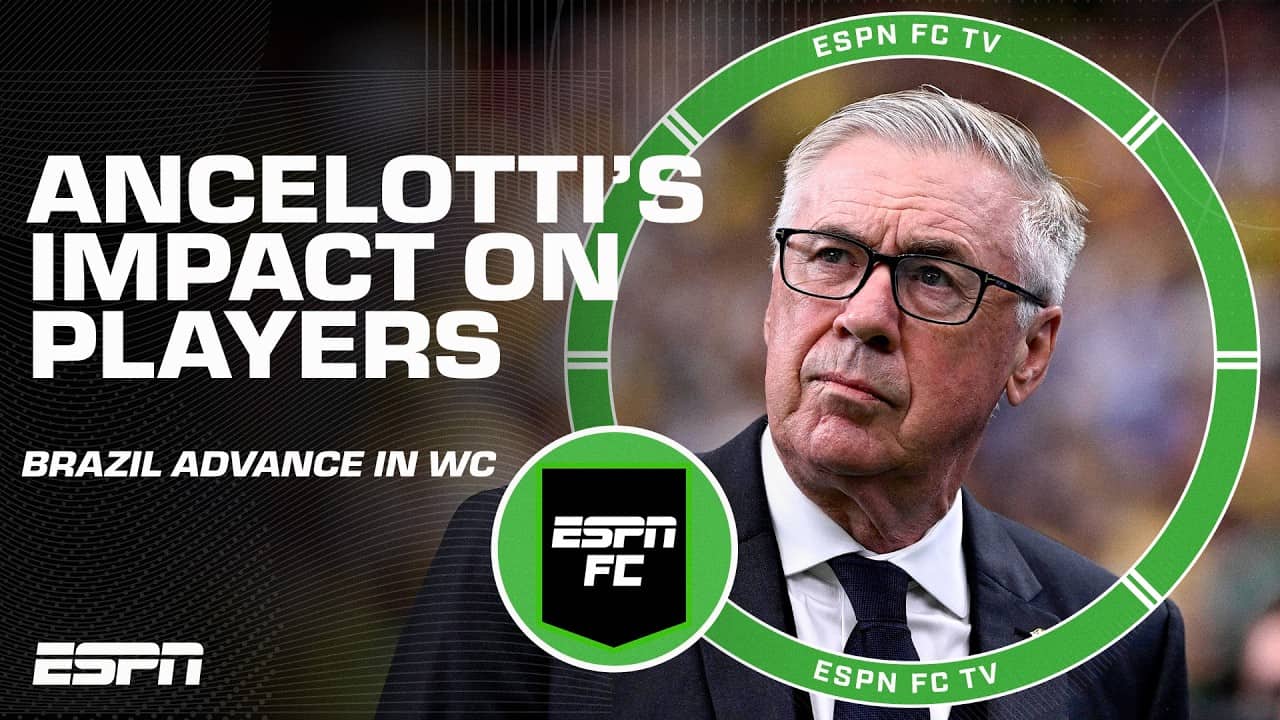 Carlo Ancelotti 'empowers his players' 🗣️ Brazil advance to Round of 16 at the World Cup | ESPN FC