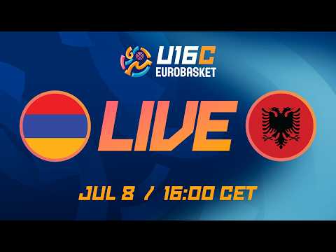 LIVE - Armenia v Albania | FIBA U16 Women's EuroBasket 2026 Division C | Group Phase