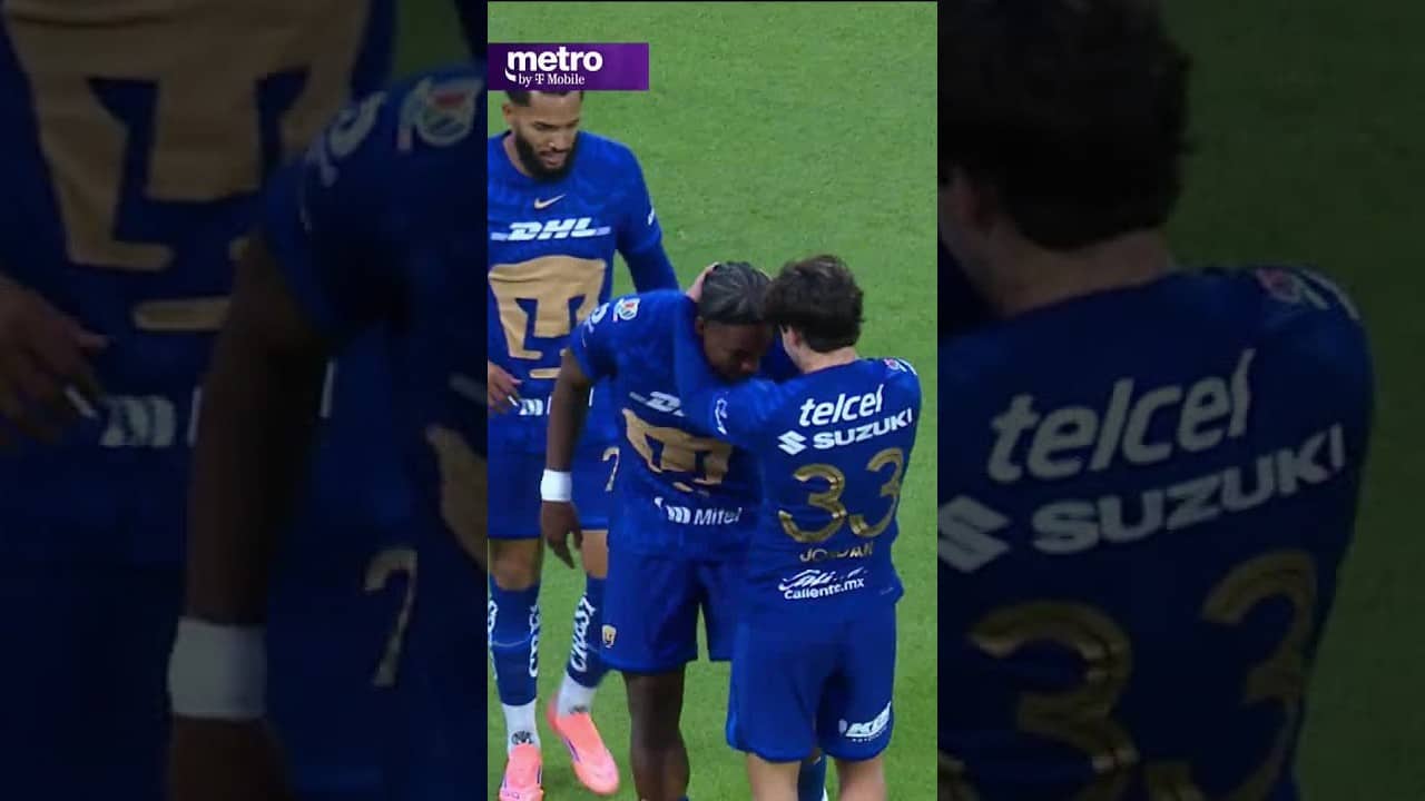 ¡Álvaro Angulo abre el marcador! Gooool de Pumas #shorts