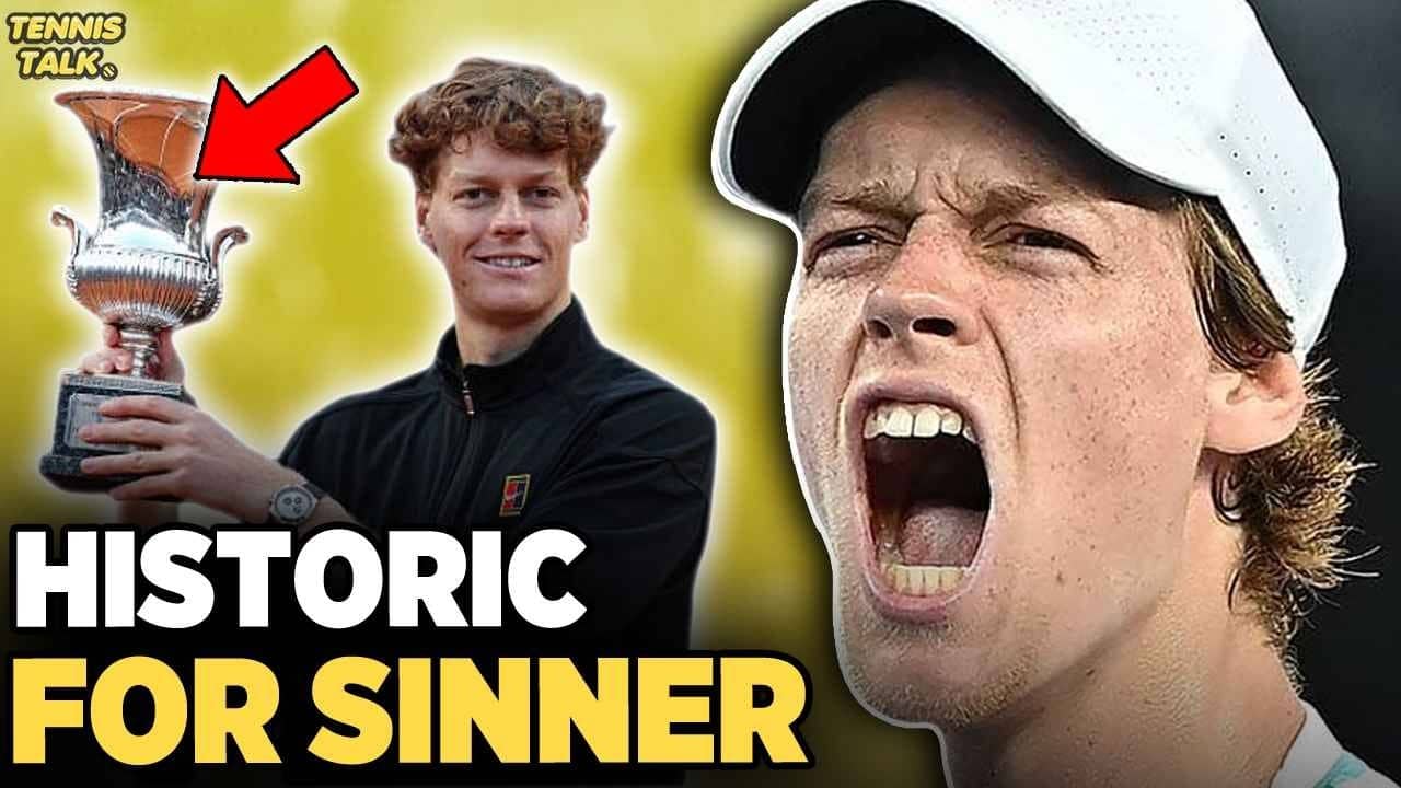 Sinner Historic Win over Ruud at Rome 2026 |  Tennis News
