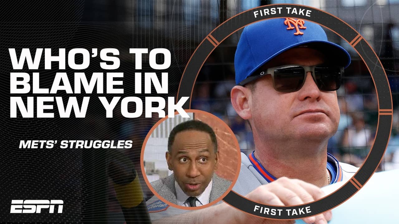 Stephen A. calls the Mets a 'NATIONAL DISGRACE!' 🤯 | First Take