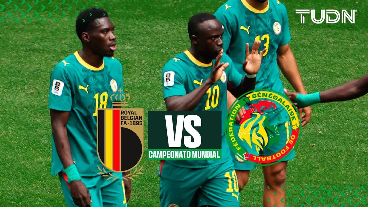 LO MEJOR: Bélgica vs Senegal Primer Tiempo | TUDN