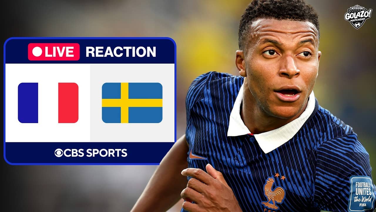 Golazo Matchday LIVE: Mbappe SHINES in France's convincing win over Sweden