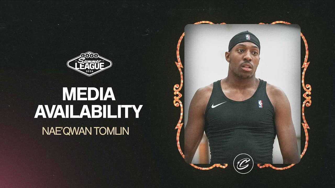 Cavs Summer League Practice | Nae'Qwan Tomlin Media Availability | 07.06.2026