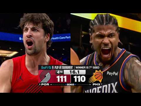 Final 3:10 WILD ENDING Trail Blazers at Suns | April 14, 2026
