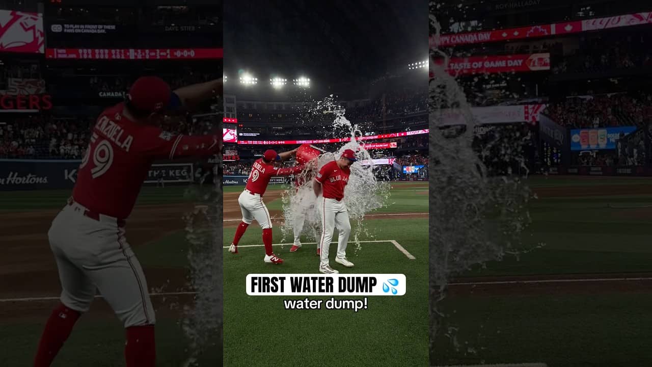 A memorable day for Sean Keys 👏💦 #MLB #BlueJays #Toronto