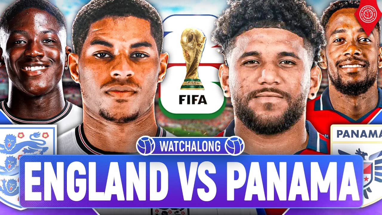 England 2-0 Panama | LIVE World Cup 2026 WatchAlong