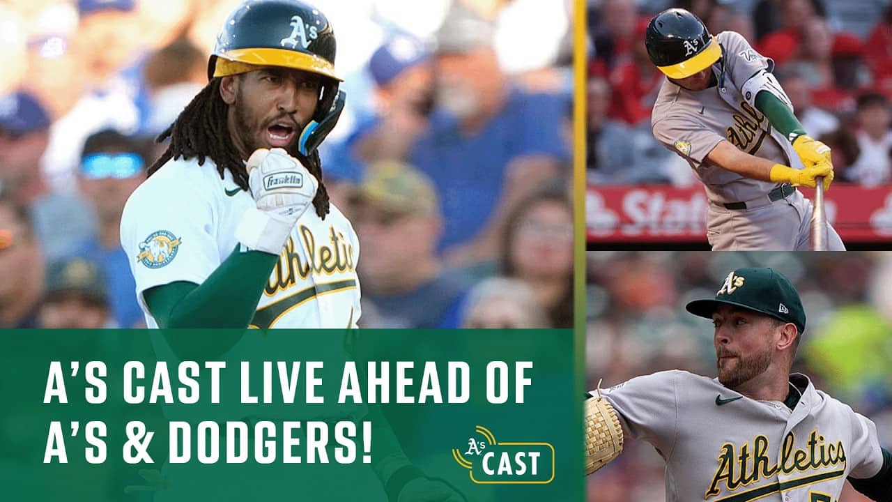 A's Cast Live Ahead of A's & Dodgers from West Sac! | Joshua Kuroda-Grauer & David Forst join!
