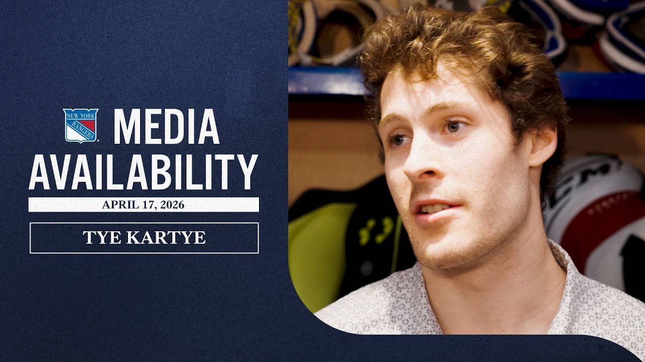 NYR 2026 Exit Day: Tye Kartye Media Availability | April 17, 2026