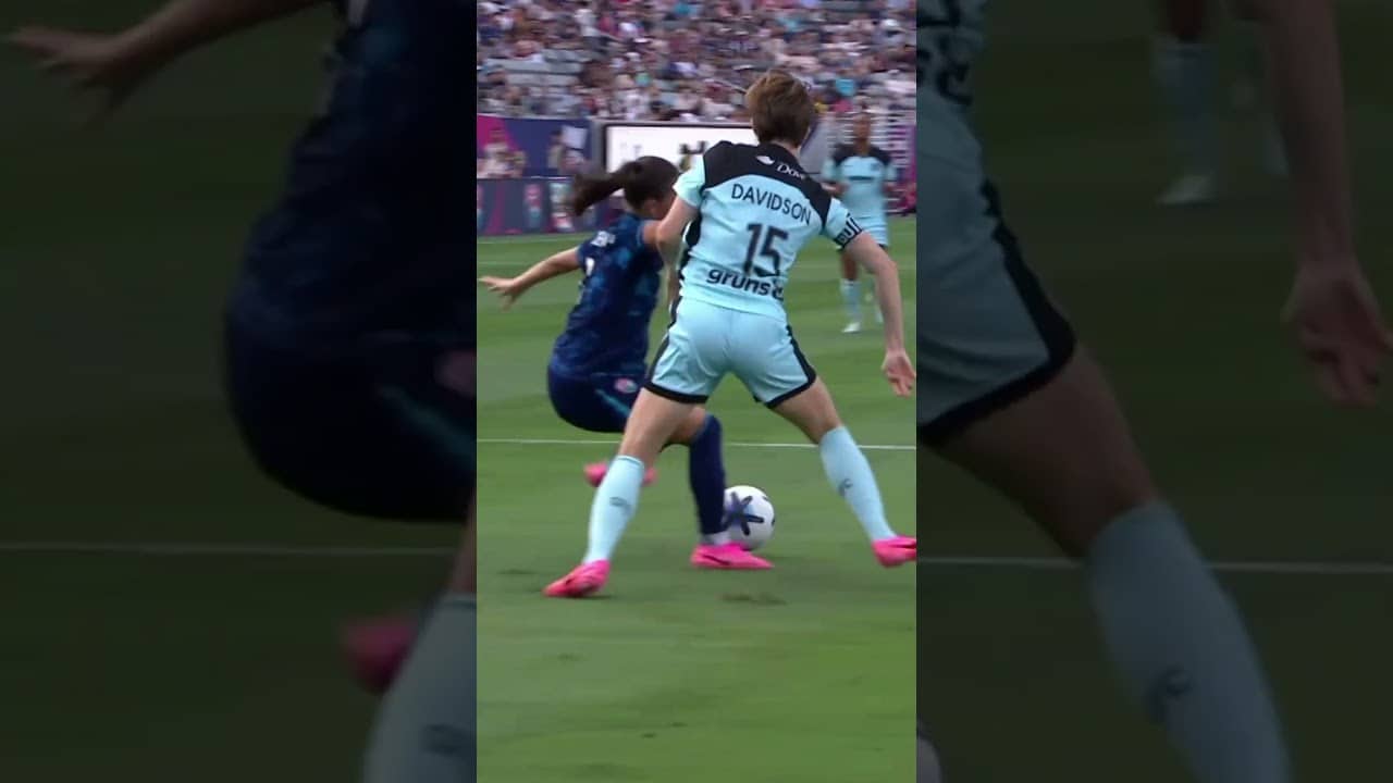 Barcenas doing Barcenas things 💃⚽️ #nwsl #soccer #football