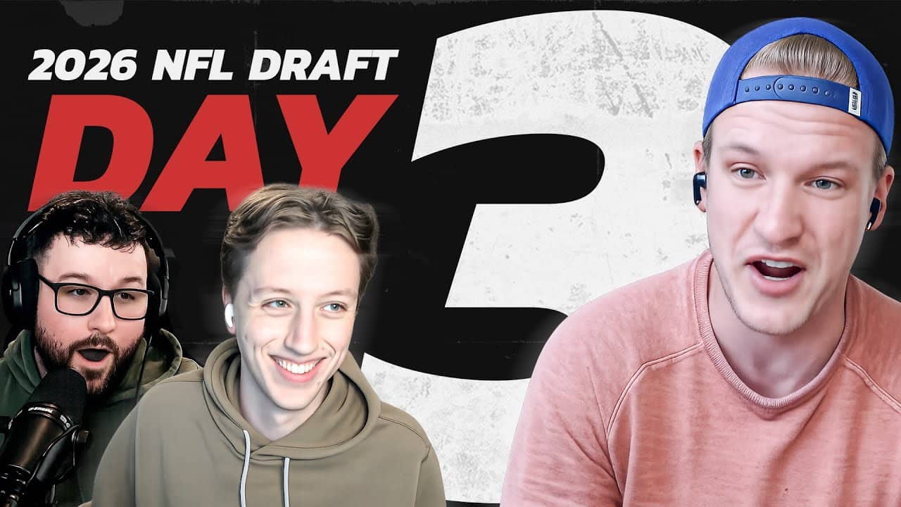 2026 NFL Draft (Day 3) - LIVE NOW! 🚨 Dynasty Fantasy Football!