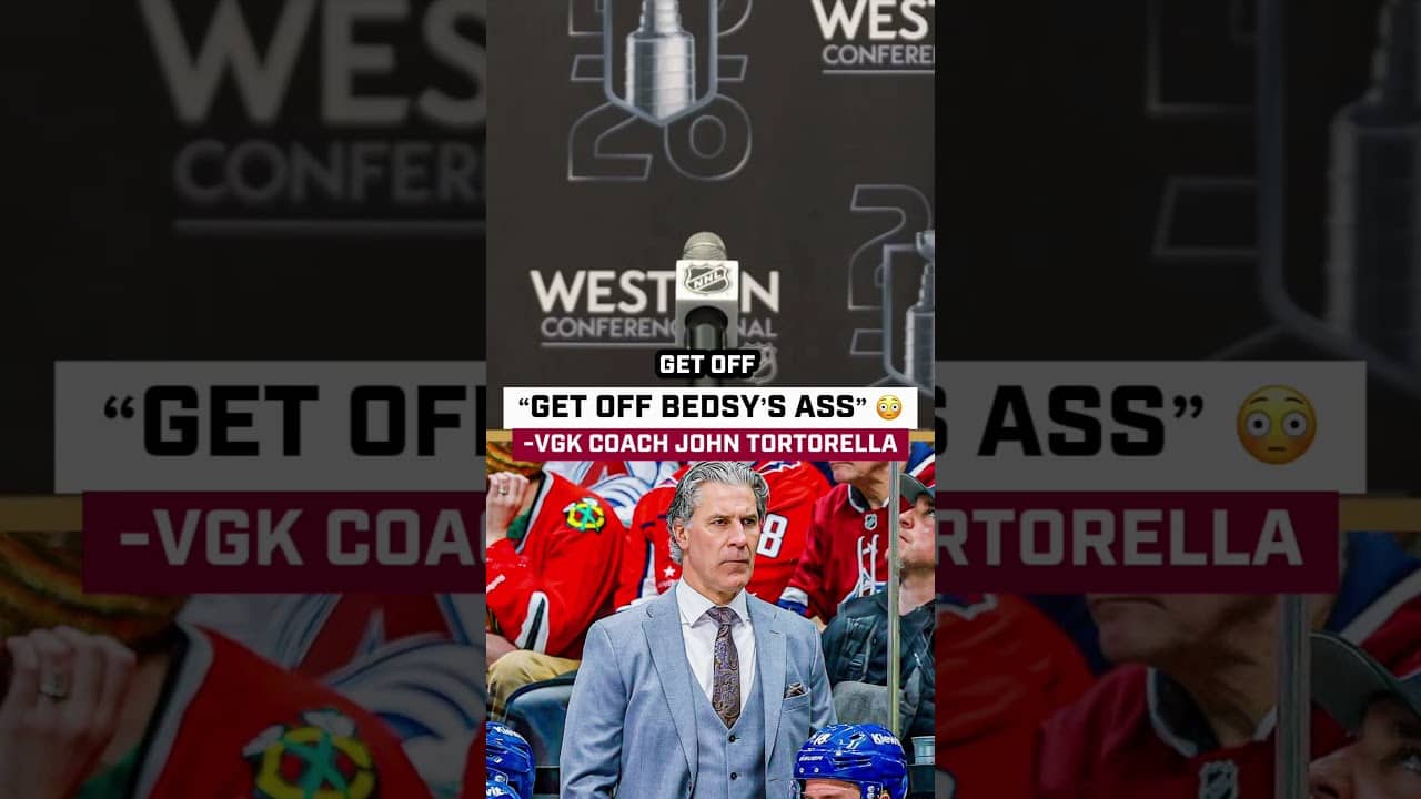 Tortorella Tells Media “Get Off Bedsy’s Ass” 🗣️