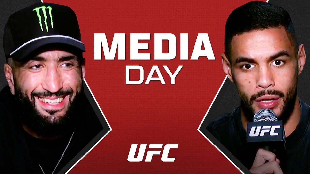 'I'm Going To Knock Him Out!' | UFC Vegas 118 Media Day