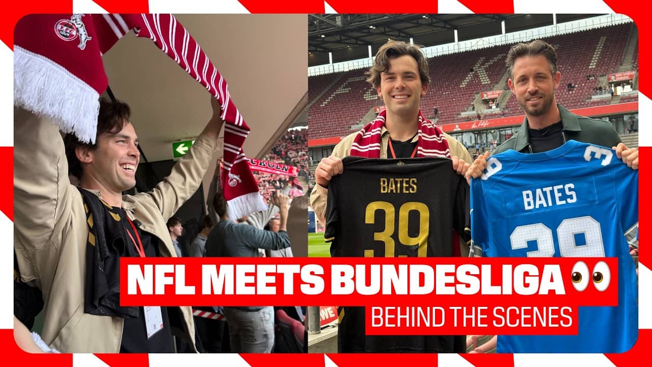 DETROIT LIONS in the BUNDESLIGA?! 😱 | Kicker JAKE BATES and MARK UTH | Stadium Tour | 1. FC Köln