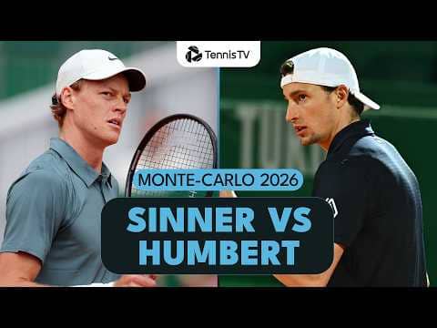 Jannik Sinner Starts Clay Season vs Ugo Humbert 🧱 | Monte-Carlo 2026 Match Highlights