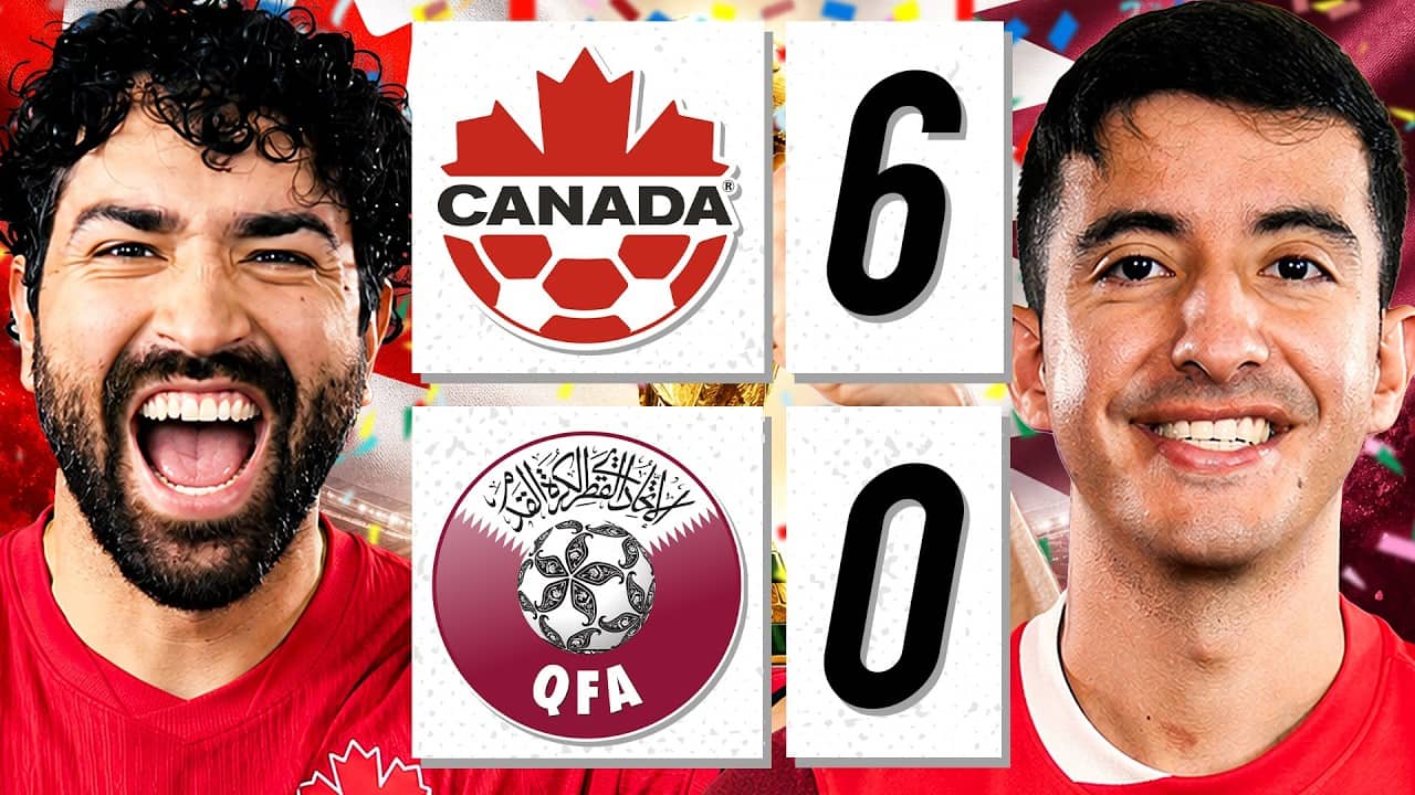 CANADA MAKES HISTORY! PRAYERS FOR KONE 🙏 CANADA 6-0 QATAR (REACTION)