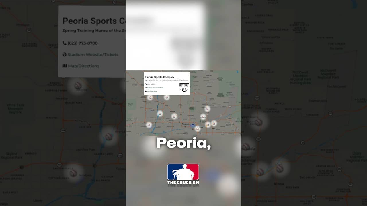 15 MLB teams within 45 min of each other in the Cactus League 🌵