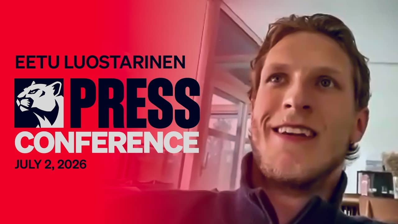 “It’s a big deal to sign an extension like this.” | Luostarinen Extension Press Conference | 7.02.26